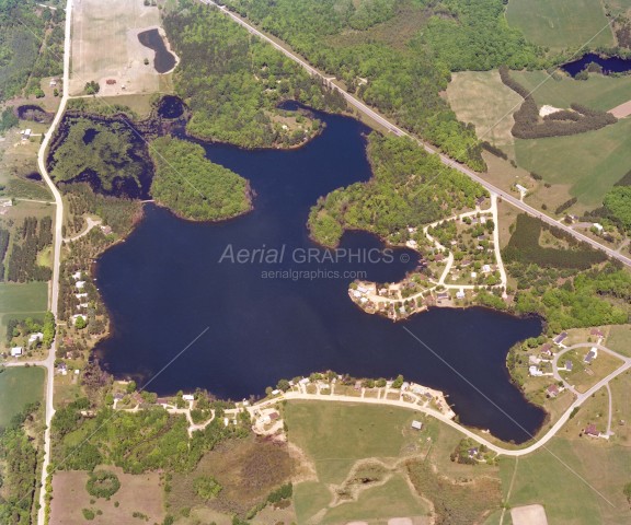 Stone Ledge Lake in Wexford County, Michigan